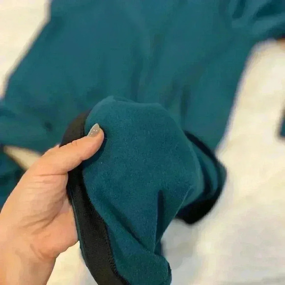 Nike Golf Mens Teal Black Pullover microfiber lined, size large - Picture 7 of 10